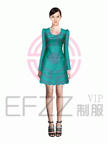 珠寶營業員制服設計圖937