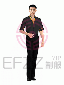 酒店部門經理西服設計圖201