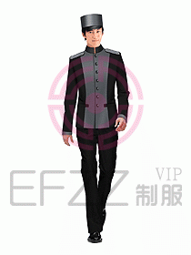 酒店門童制服設計圖590