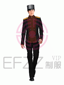 酒店門童制服設計圖593