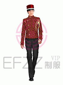 酒店門童制服設(shè)計(jì)圖597