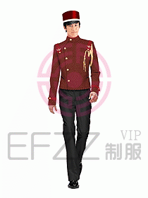酒店門童制服設(shè)計圖609