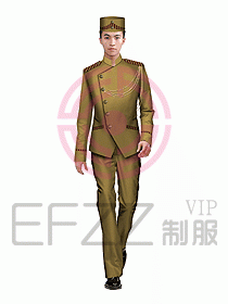 酒店門童制服設(shè)計圖613