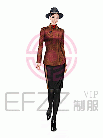 酒店門童制服設計圖614