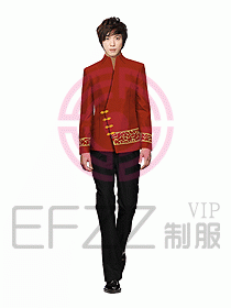 中餐服務(wù)員制服設(shè)計(jì)圖1021