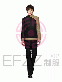 中餐服務(wù)員制服設(shè)計圖1022