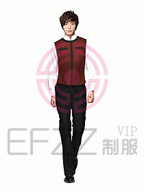 西餐服務(wù)員制服設(shè)計圖659
