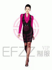 西餐服務員制服設計圖667