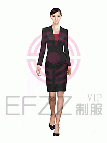 酒店經(jīng)理職業(yè)裝西服286