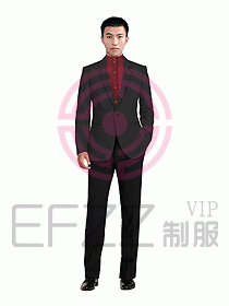 酒店經理職業裝西服287