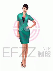 女職業裝夏裝設計圖100