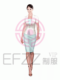 女職業裝夏裝設計圖209