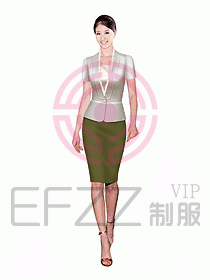 女職業裝夏裝設計圖334