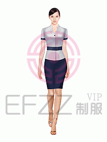女職業裝夏裝設計圖368