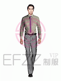 男職業裝長袖襯衫設計圖220