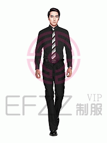 男職業裝長袖襯衫設計圖230