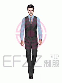 男職業(yè)裝馬夾設(shè)計(jì)圖041