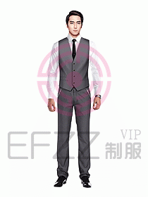 男職業(yè)裝馬夾設(shè)計圖042