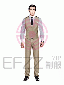 男職業(yè)裝馬夾設(shè)計圖043