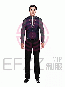 男職業(yè)裝馬夾設(shè)計圖103