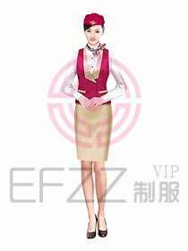 空姐服裝設(shè)計效果圖323