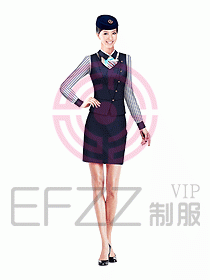 空姐服裝設計效果圖332