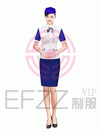 空姐服裝設(shè)計效果圖334