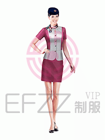 空姐服裝設(shè)計效果圖358