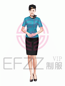 空姐服裝設計效果圖385