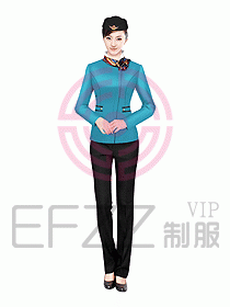 空姐服裝設計效果圖387
