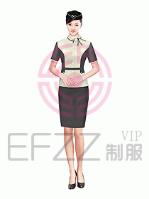空姐服裝設計效果圖397
