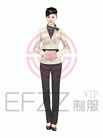 空姐服裝設計效果圖399