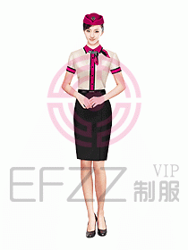空姐服裝設計效果圖409