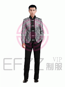 中餐服務(wù)員服裝設(shè)計效果圖1056