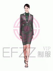 女職業(yè)裝設計效果圖592