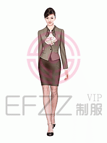 女職業裝設計效果圖600
