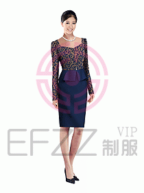 酒店總臺大堂制服設(shè)計圖399