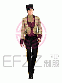 酒店門童制服設(shè)計效果圖644