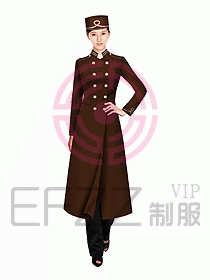 酒店門童制服設計效果圖651