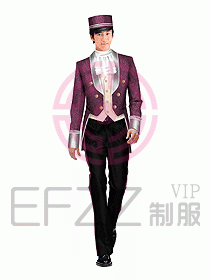 酒店門童制服設計效果圖659