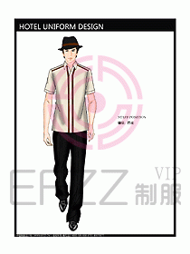 酒店門童制服設計效果圖678