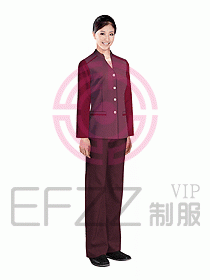 酒店客服服務員制服設計效果圖285
