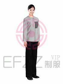 酒店客服服務員制服設計效果圖293