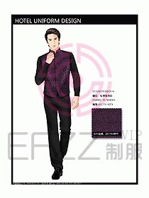 酒店西餐服務(wù)生制服設(shè)計(jì)圖753