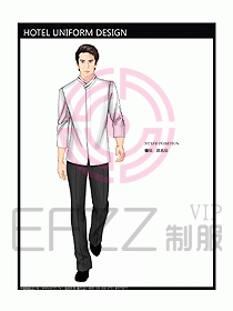 酒店客服服務員制服設計圖312