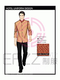 酒店客服服務(wù)員制服設(shè)計圖314