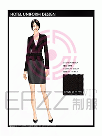 酒店經理服裝設計效果圖320