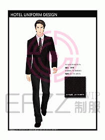 酒店經理服裝設計效果圖321