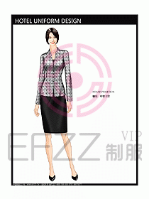 酒店中餐領班制服設計圖099