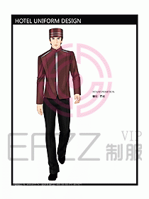 酒店門童行李生制服693